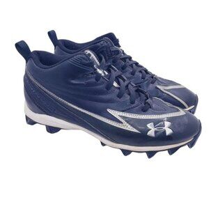 Under Armour Hammer Black Football Cleats Men's Size 8.5